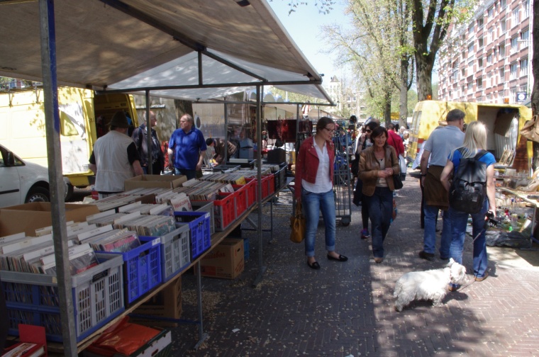 waterlooplein market stalls